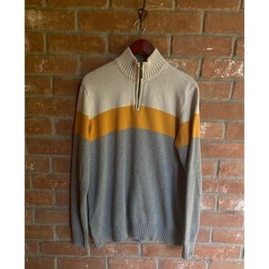 Eddie Bauer Sweater 1/4 Zip Cardigan